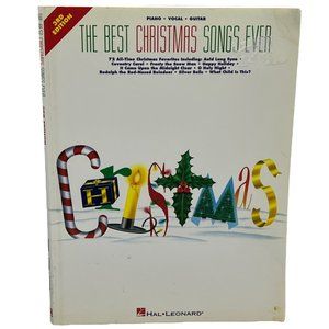 The Best Christmas Songs Ever 3rd Edition Music Songbook Piano * Vocal * Guitar